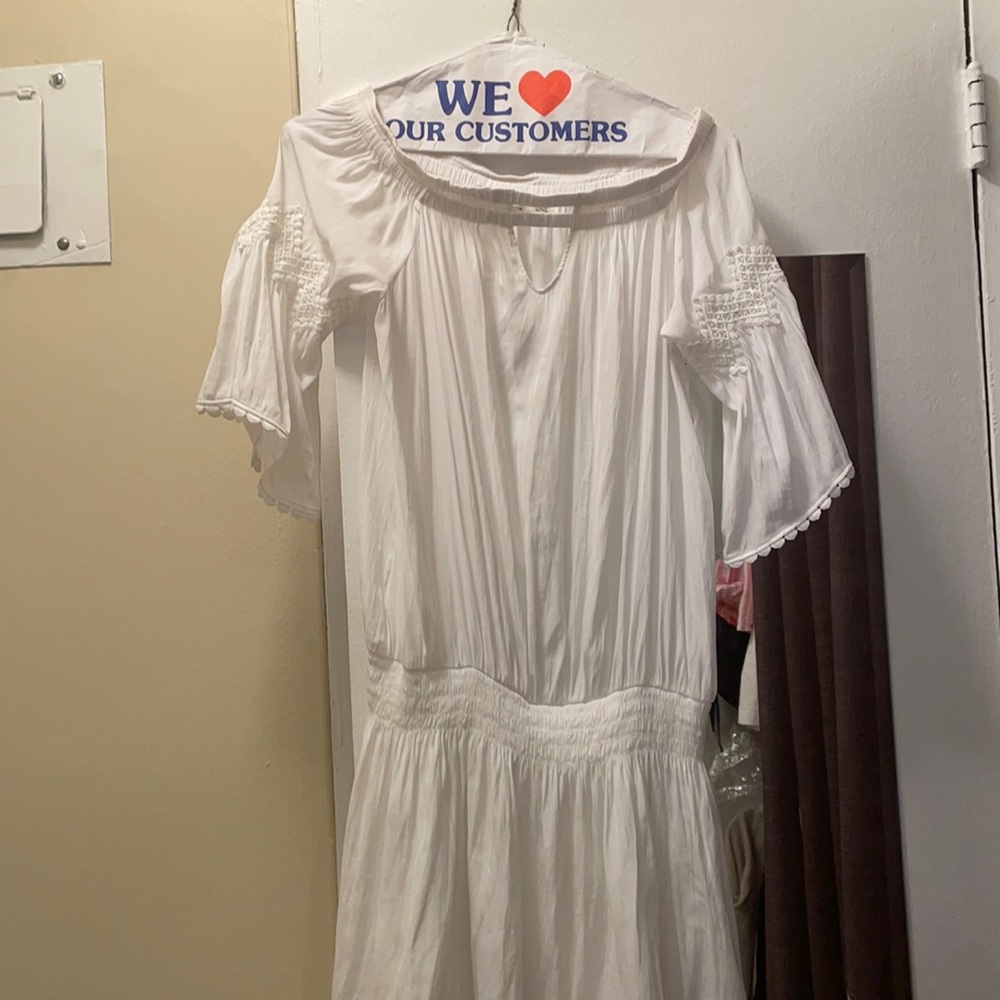 Ramy Brook White Cover Up